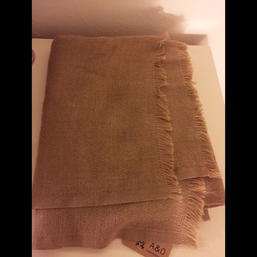 Lightweight Tan Scarf